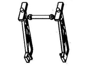 Heckflügel-Halter (2 Stk.) 112020