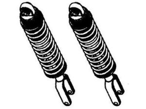 Stossdämpfer-Set hinten 112135 FS Racing 1:5