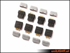 uniLIGHT Kabel-Steckverbindung, 2 primäre 2 sekundäre Pole