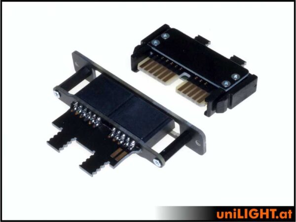 uniLIGHT Kabel-Steckverbindung, 6 primäre 10 sekundäre Pole – Bild 4