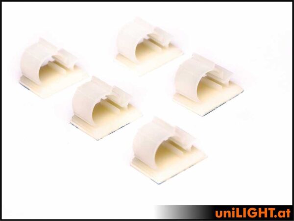 Sprig Kabelführungsclips, 3/8-16 Gewinde, 3er-Pack | Flexibles Material, Fluoreszierend | Für Kabelmanagement An Film-Equipment