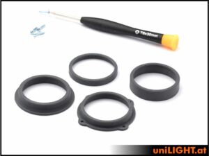 uniLIGHT Montagerahmen Scheinwerfer 35mm - grau