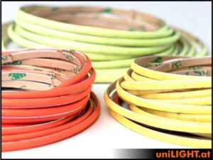 uniLIGHT FineLine COB-Strip 3mm, 4W/m, 3m Rolle - blau