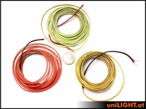 uniLIGHT FineLine COB-Strip 3mm, 4W/m, 3m Rolle - rot