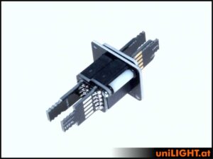 uniLIGHT Direct-Steckverbindung, 6 primäre 4 sekundäre Pole