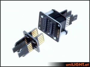 uniLIGHT Direct-Steckverbindung, 8 primäre 6 sekundäre Pole