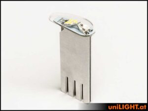 uniLIGHT 12mm DUAL Navigation + Blitzlicht, 19Wx2, T-Fuse - grün-weiss