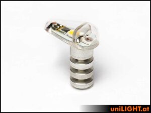 uniLIGHT 7mm DUAL Navigations + Blitzlicht, 3Wx2 - grün-weiss