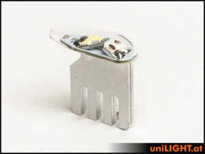 uniLIGHT 9mm DUAL Navigation + Blitzlicht, 7Wx2 - grün-weiss