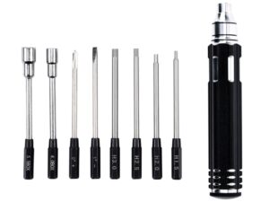 Schraubenzieher-Set - Inbus, Kreuz, Schlitz, 6-Kant - 8-in-1