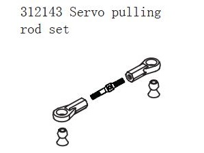 Servo-Gestänge zu FS-Buggy 312143