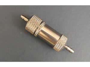 Kingtech Benzinfilter / Treibstoffilter ALU, 40mm 6mm - Turbinen-Version