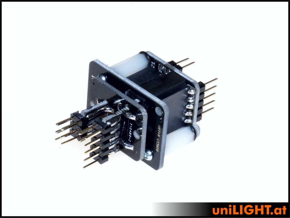 uniLIGHT Header-Steckverbindung, 3 primäre 10 sekundäre Pole - DIY