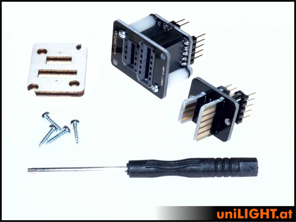 uniLIGHT Header-Steckverbindung, 3 primäre 10 sekundäre Pole - DIY – Bild 6