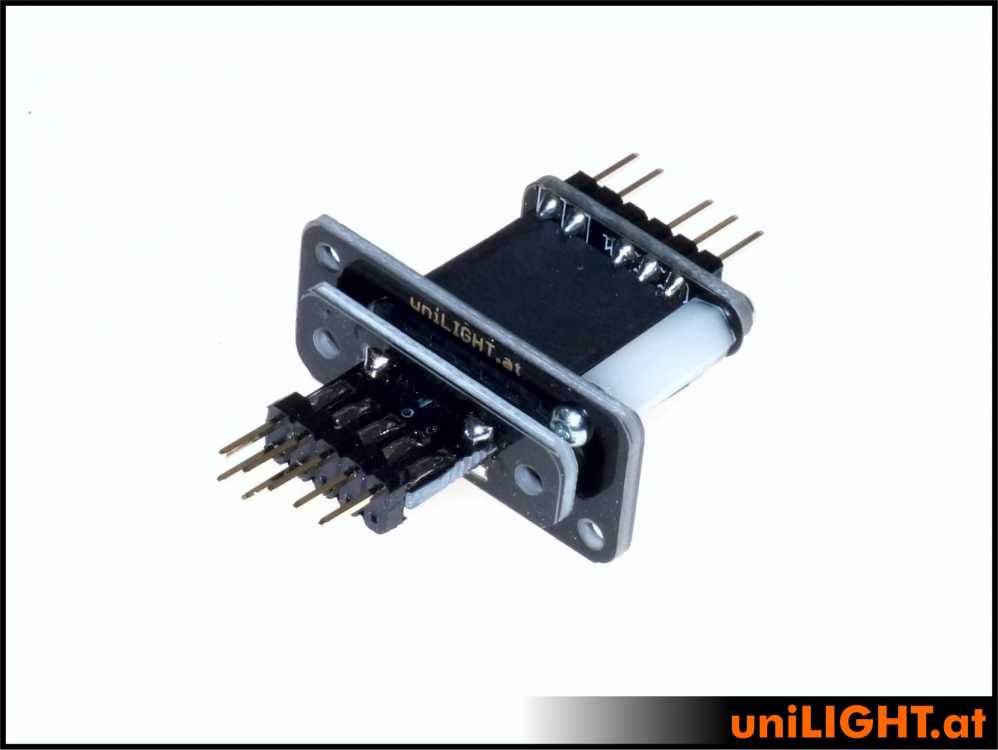 uniLIGHT Header-Steckverbindung, 3 primäre 4 sekundäre Pole - DIY