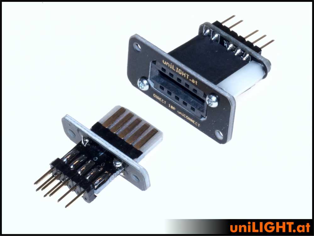 uniLIGHT Header-Steckverbindung, 3 primäre 4 sekundäre Pole - DIY – Bild 2