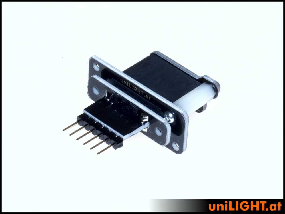 uniLIGHT Header-Steckverbindung, 6 primäre Pole