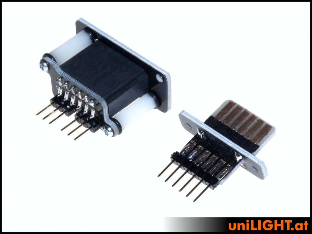 uniLIGHT Header-Steckverbindung, 6 primäre Pole – Bild 4