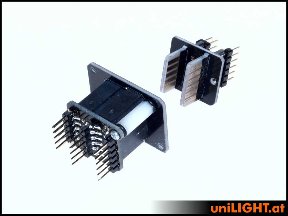 uniLIGHT Header-Steckverbindung, 6 primäre 10 sekundäre Pole – Bild 4