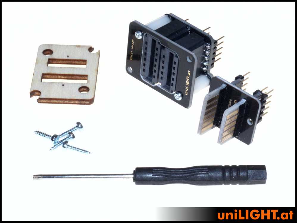 uniLIGHT Header-Steckverbindung, 6 primäre 10 sekundäre Pole – Bild 6