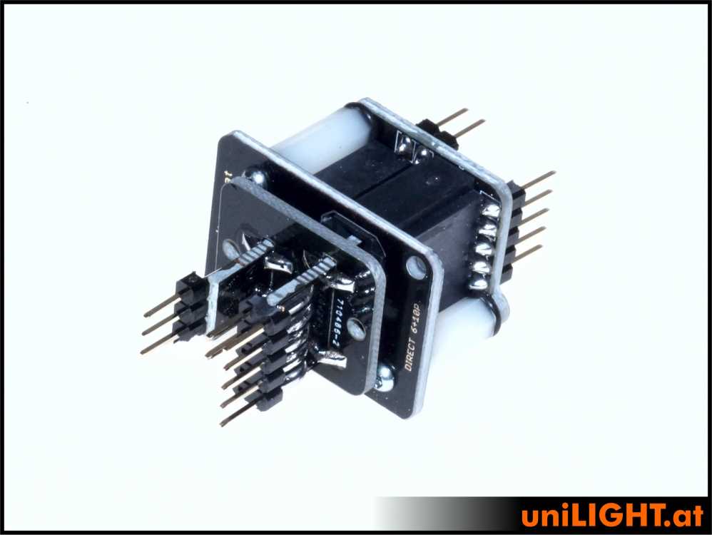uniLIGHT Header-Steckverbindung, 6 primäre 4 sekundäre Pole