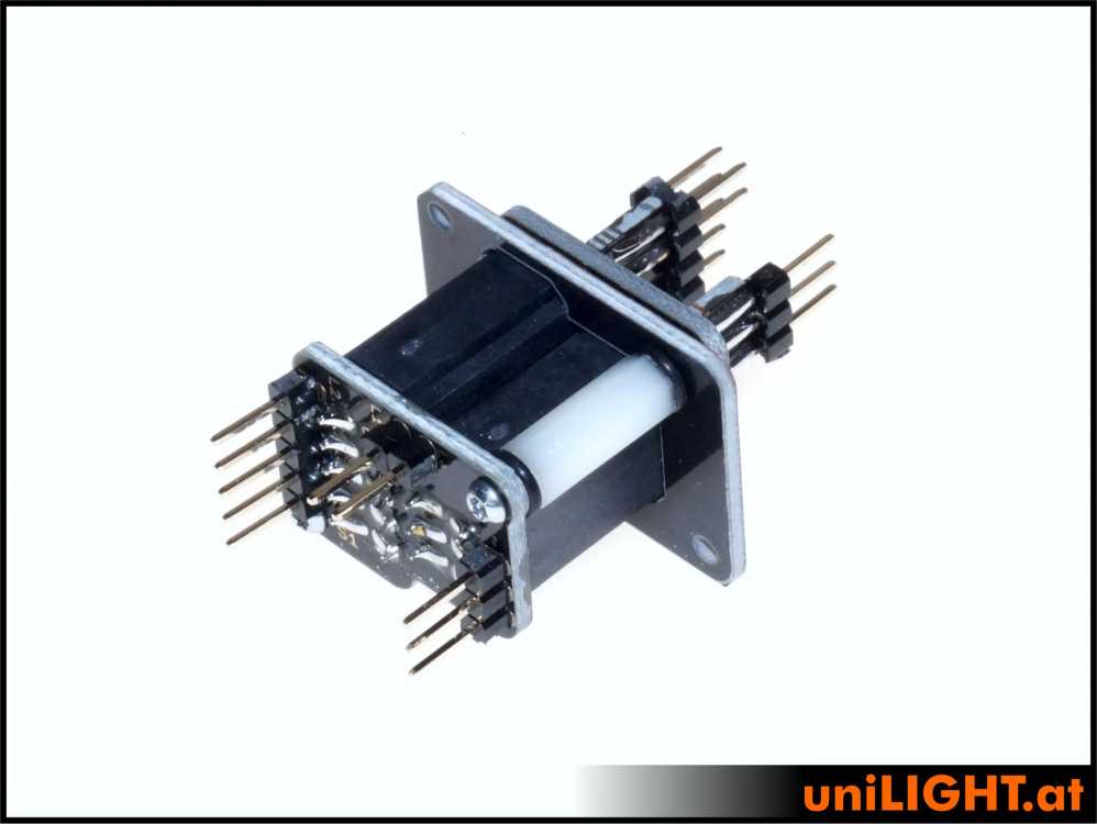uniLIGHT Header-Steckverbindung, 6 primäre 4 sekundäre Pole – Bild 3
