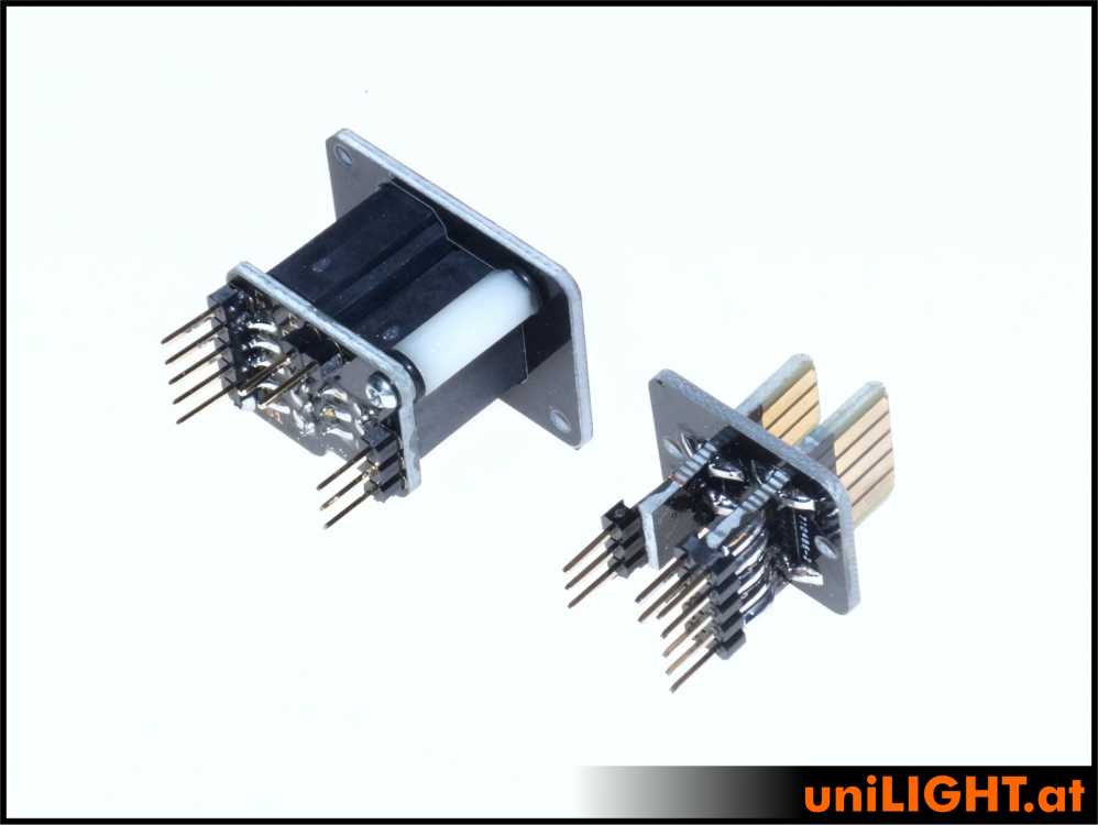 uniLIGHT Header-Steckverbindung, 6 primäre 4 sekundäre Pole – Bild 5