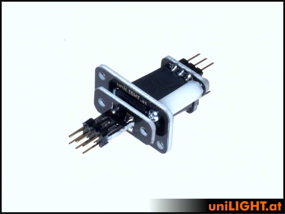 uniLIGHT Header-Steckverbindung, 6 sekundäre Pole