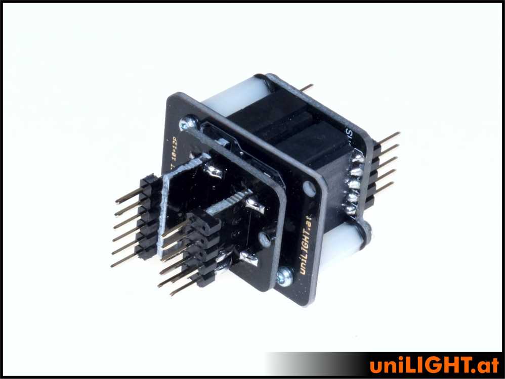 uniLIGHT Header-Steckverbindung, 9 primäre 4 sekundäre Pole