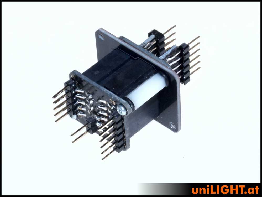 uniLIGHT Header-Steckverbindung, 9 primäre 4 sekundäre Pole – Bild 3