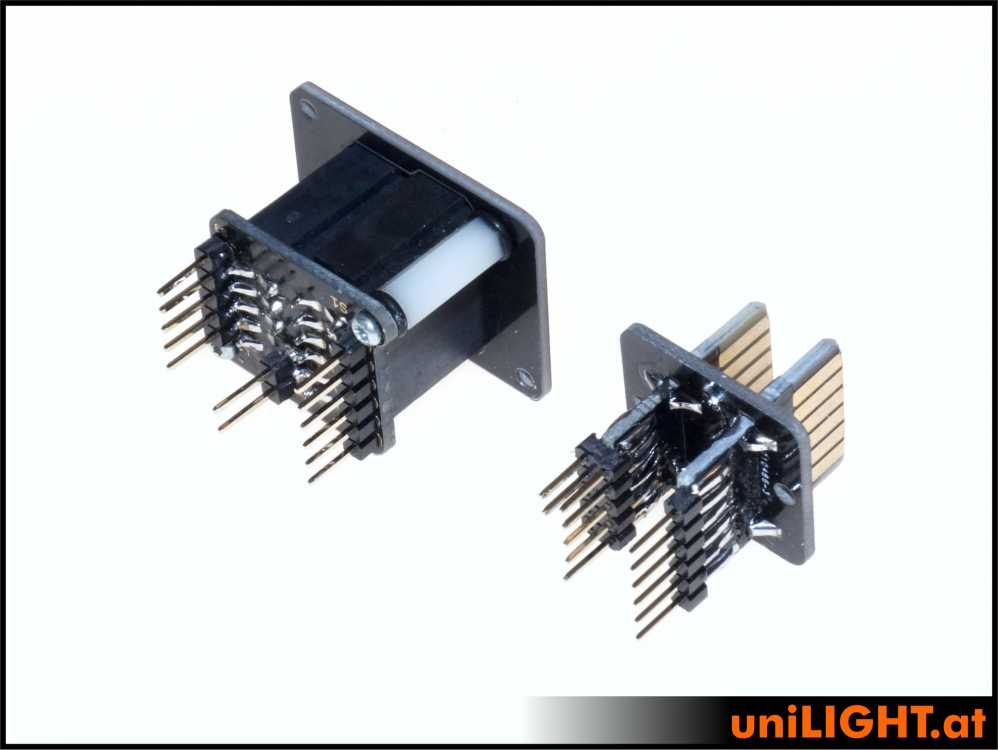 uniLIGHT Header-Steckverbindung, 9 primäre 4 sekundäre Pole – Bild 5