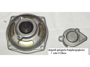 Kupplungsglocke 6 Zähne 8mm Kette Pocket Motor