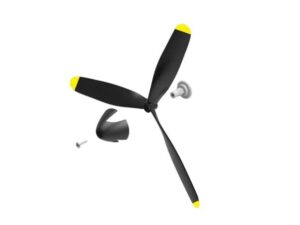 Propeller Set 3-Blatt zu P-40, BF-109, Spitfire 761-12, Spw 400mm, Volantex, 2 Sück