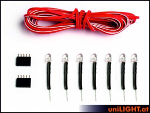 uniLIGHT 5mm HIGHEFF-LED Set