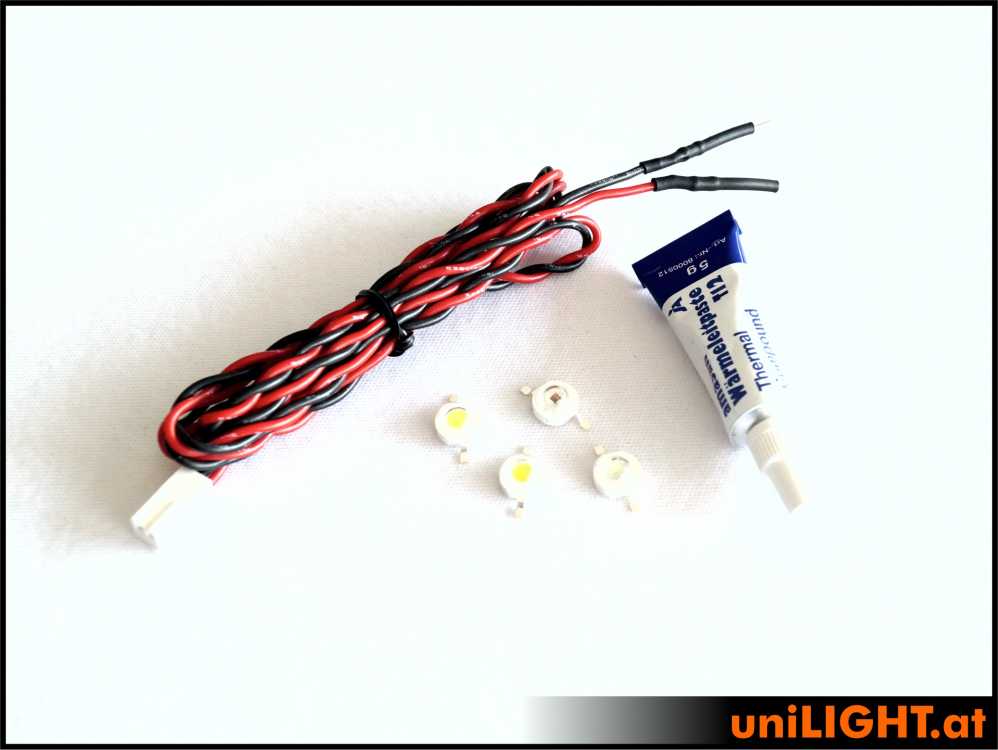 uniLIGHT Emitter Chips Reparatur Set - orange