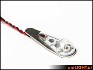 uniLIGHT 18mm PRO Navigationslicht, 4Wx2, KURZ - grün