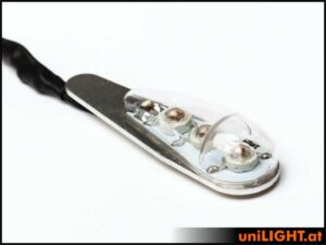 uniLIGHT 18mm PRO Power Blitzlicht, 24Wx2, KURZ, T-Fuse - grün