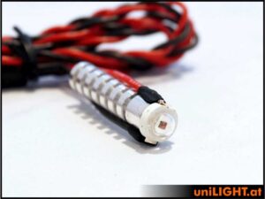 uniLIGHT PURE Blitzlicht, 8Wx2 - rot