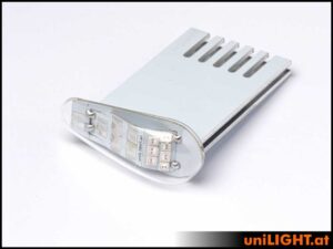 uniLIGHT 20mm PRO Power Navigationslicht, 11Wx2, T-Fuse - grün