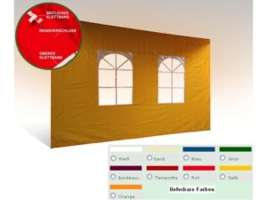 Seitenwand zu Profi-Classic 3m m.F. gelb