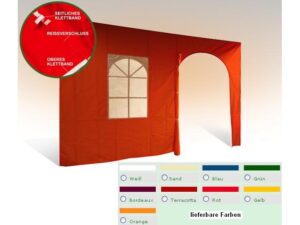 Seitenwand zu Profi-Classic 3m m.F.u.T. blau