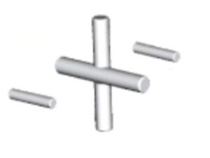 Diff. Shaft Set 183102 zu NR 8Be von Nutech