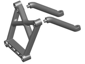 Front Shock Tower Set 185200 zu NR 8Be von Nutech