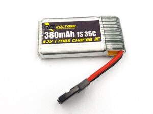 RB Voltage LiPo Akku 1S 380mAh 35C - JR