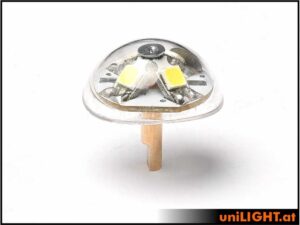 uniLIGHT 17mm Hemispheren Blitzlicht, 9Wx2 - grün