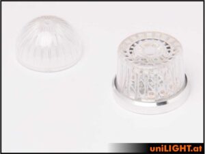 uniLIGHT 22mm ROUND Blitzlicht, 16Wx2, KURZ - grün