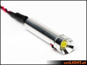 uniLIGHT 12mm Ultra-Power-Scheinwerfer, 8Wx2, T-FUSE - warmweiss