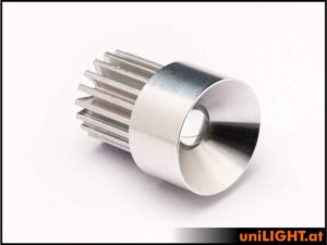 uniLIGHT 25mm Ultra-Power-Scheinwerfer, 10Wx2, T-FUSE - weiss - 45°