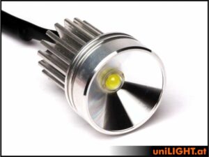 uniLIGHT 26mm Ultra-Power-Scheinwerfer, 8Wx2, T-FUSE - warmweiss