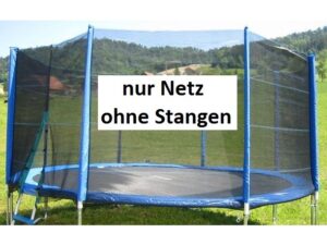 Sicherheitsnetz ohne Stangen Trampolin 4.27m 10 Stangen
